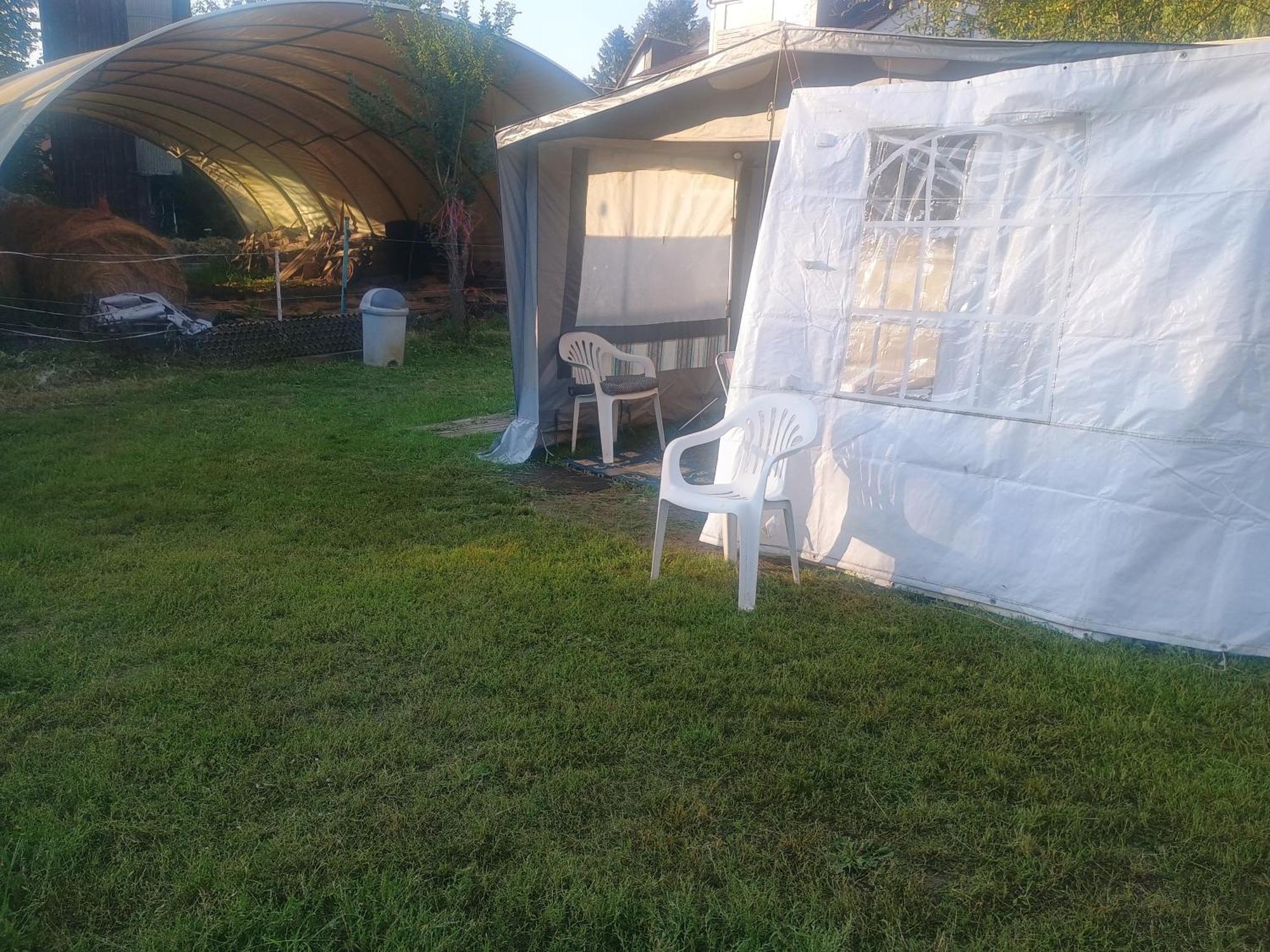 Wildcamp Masseria La Murgia In Einem Wohnwagen Campsite *